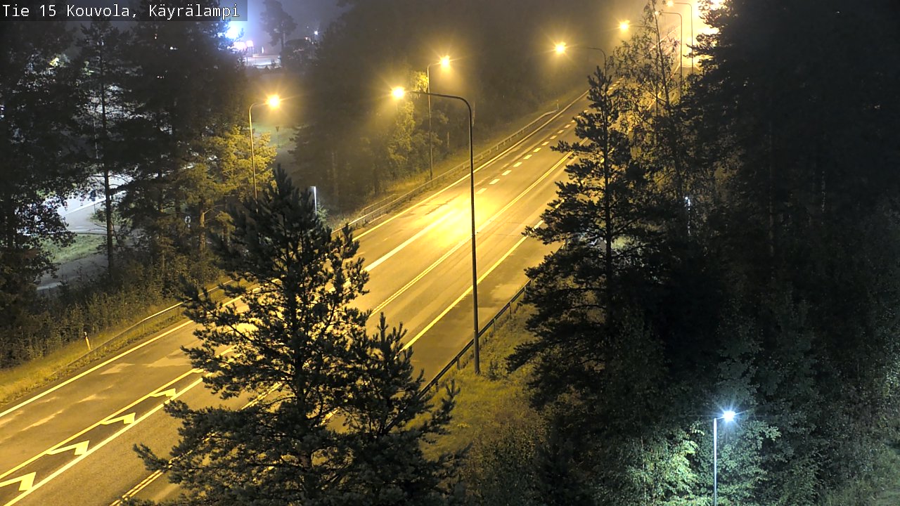 Kelikamerat Kuva Tie 15 Kouvola, Käyrälampi, Kouvola, Kymenlaakso