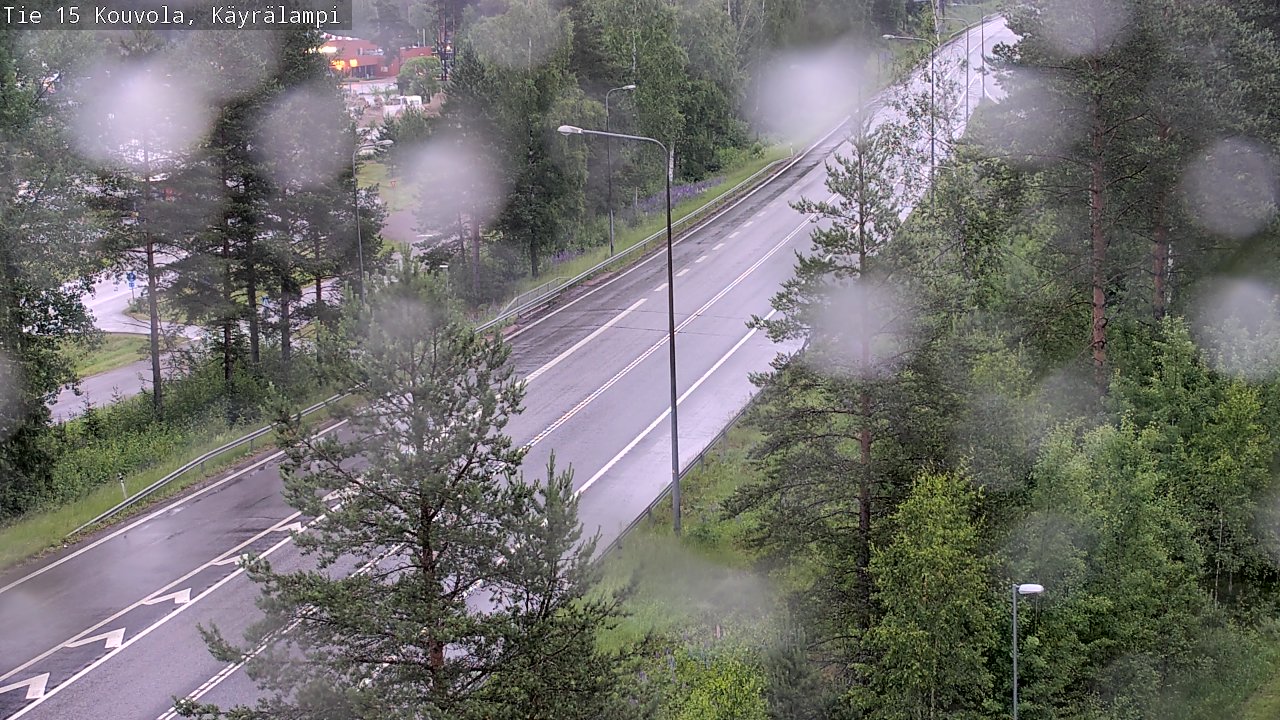 Kelikamerat Kuva Tie 15 Kouvola, Käyrälampi, Kouvola, Kymenlaakso