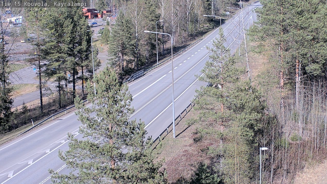 Kelikamerat Kuva Tie 15 Kouvola, Käyrälampi, Kouvola, Kymenlaakso