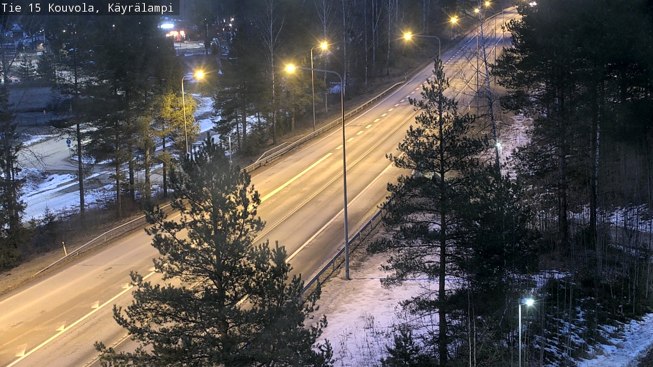 Kelikamerat Kuva Tie 15 Kouvola, Käyrälampi, Kouvola, Kymenlaakso