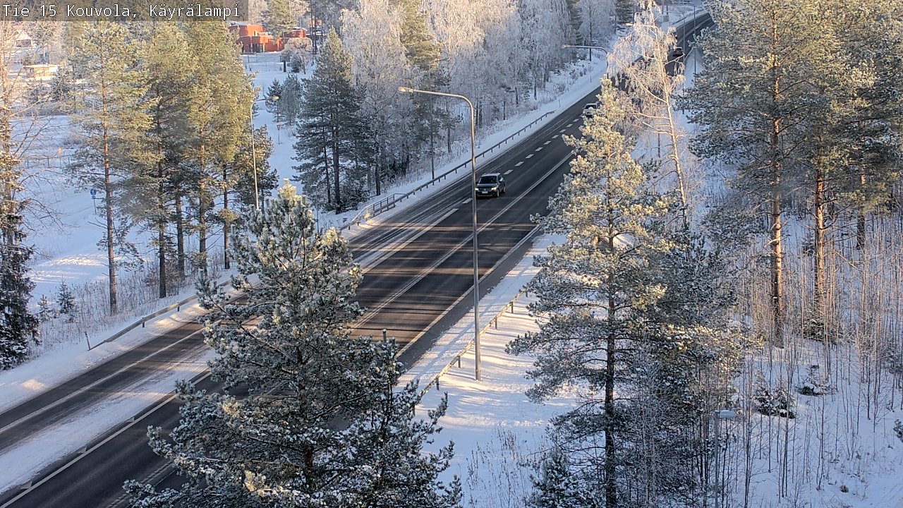 Kelikamerat Kuva Tie 15 Kouvola, Käyrälampi, Kouvola, Kymenlaakso