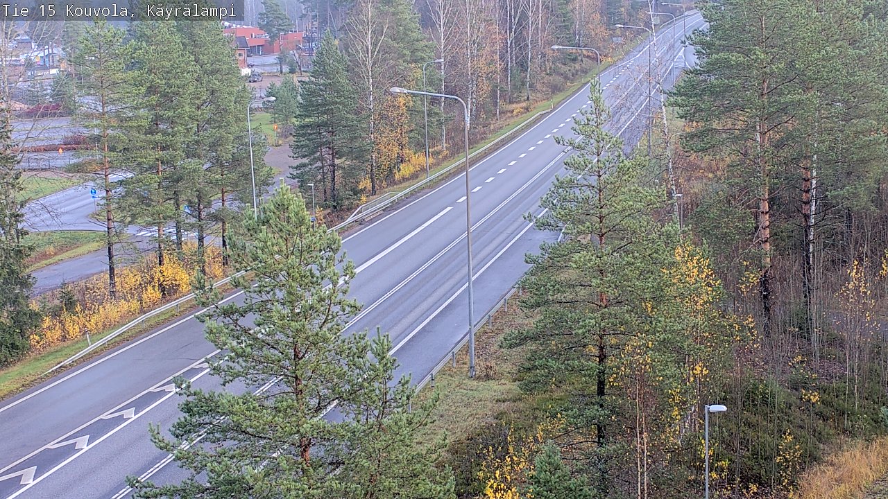 Kelikamerat Kuva Tie 15 Kouvola, Käyrälampi, Kouvola, Kymenlaakso