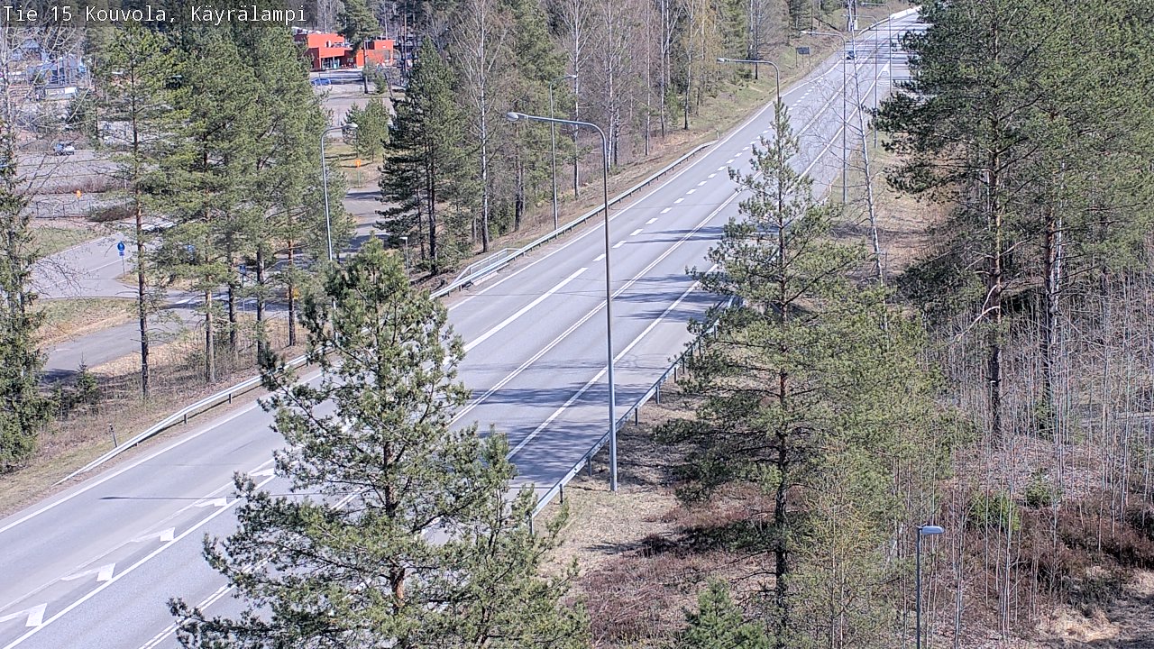 Kelikamerat Kuva Tie 15 Kouvola, Käyrälampi, Kouvola, Kymenlaakso