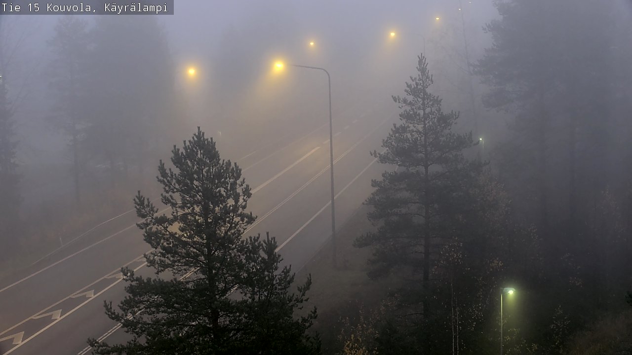 Kelikamerat Kuva Tie 15 Kouvola, Käyrälampi, Kouvola, Kymenlaakso