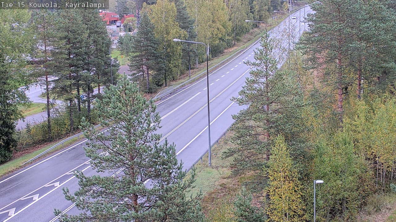 Kelikamerat Kuva Tie 15 Kouvola, Käyrälampi, Kouvola, Kymenlaakso