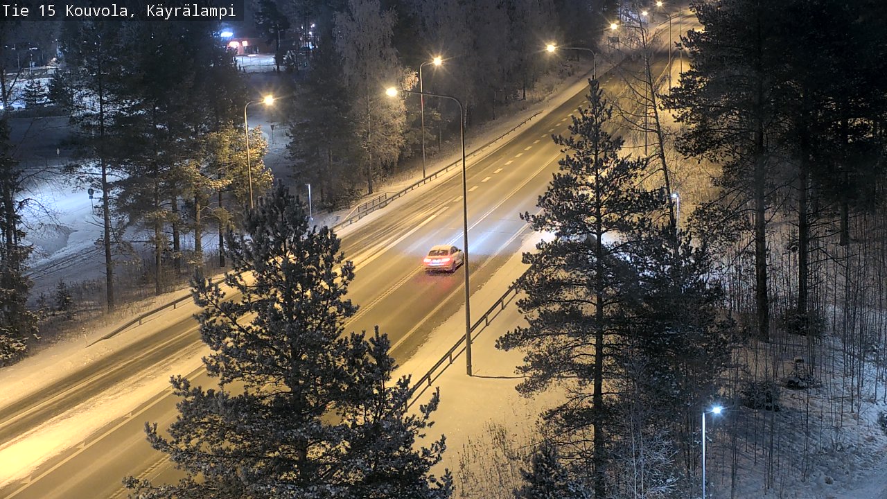 Kelikamerat Kuva Tie 15 Kouvola, Käyrälampi, Kouvola, Kymenlaakso