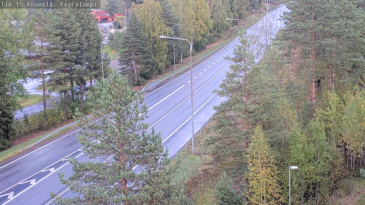Kelikamerat Kuva Tie 15 Kouvola, Käyrälampi, Kouvola, Kymenlaakso