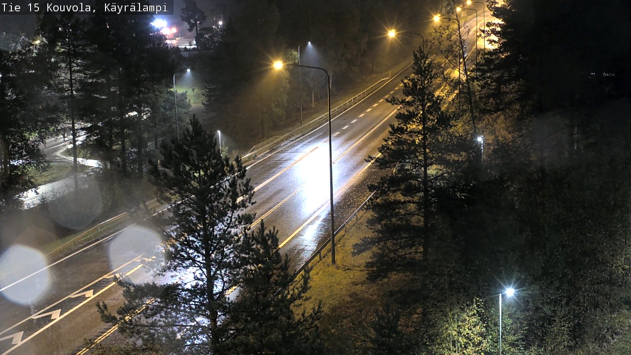 Kelikamerat Kuva Tie 15 Kouvola, Käyrälampi, Kouvola, Kymenlaakso