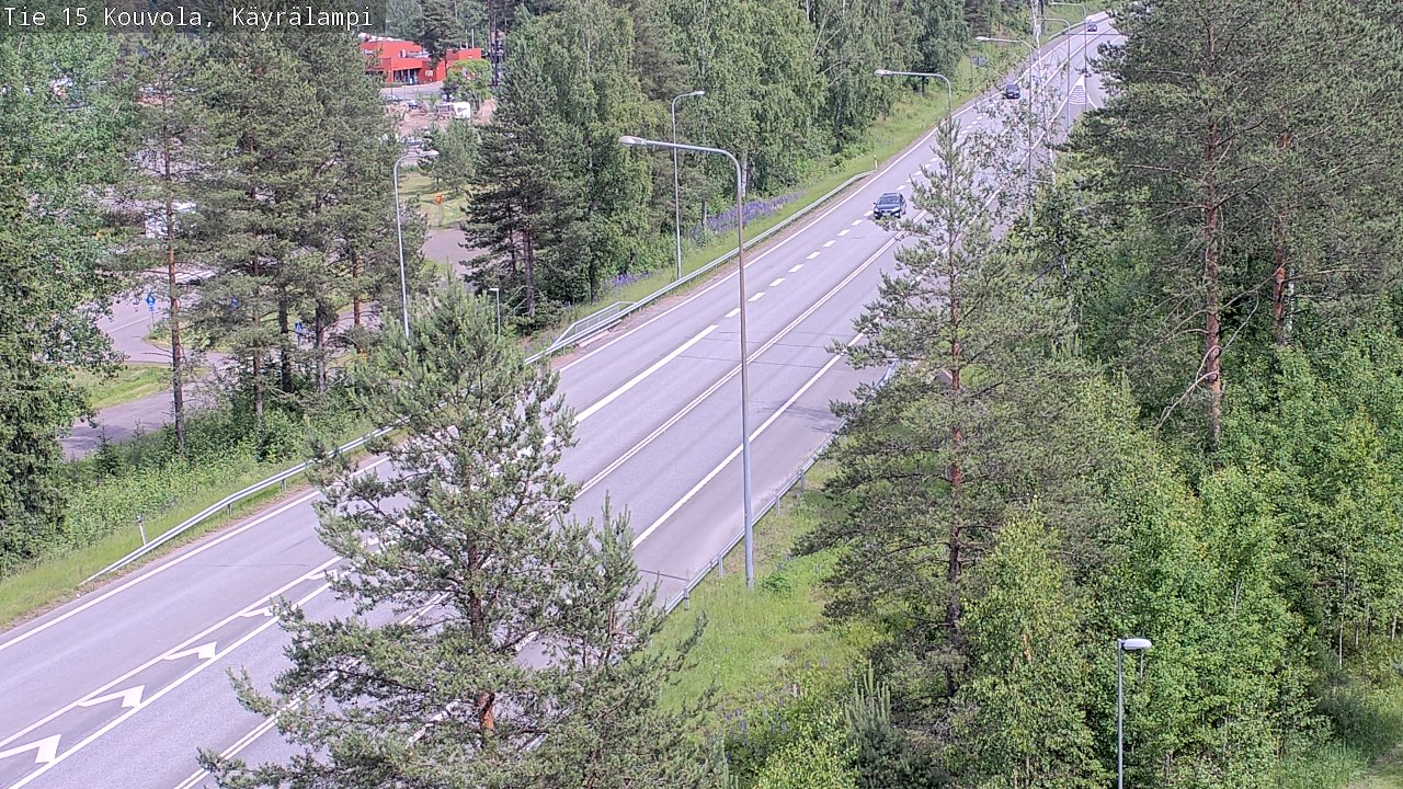 Kelikamerat Kuva Tie 15 Kouvola, Käyrälampi, Kouvola, Kymenlaakso