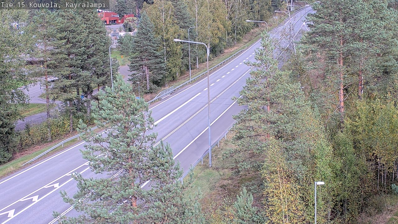 Kelikamerat Kuva Tie 15 Kouvola, Käyrälampi, Kouvola, Kymenlaakso