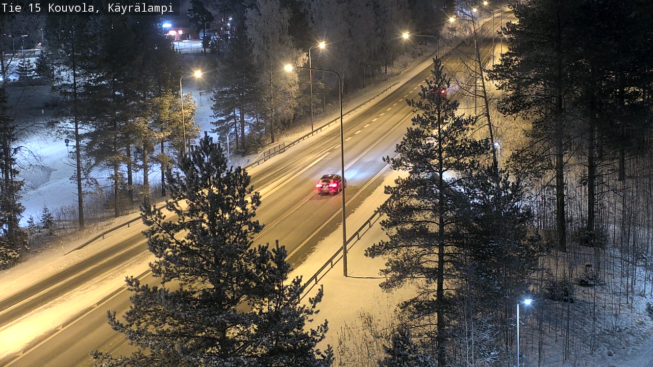 Kelikamerat Kuva Tie 15 Kouvola, Käyrälampi, Kouvola, Kymenlaakso