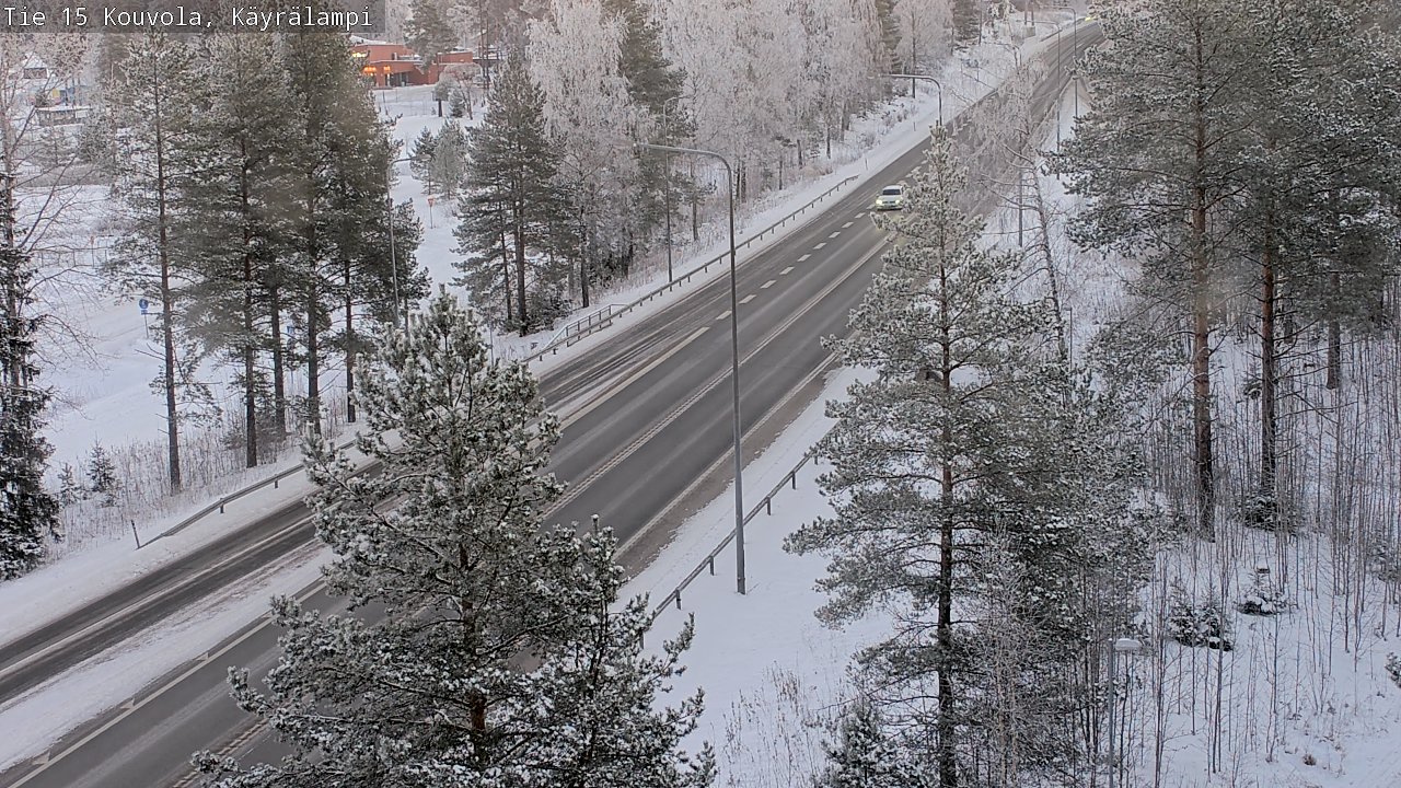 Kelikamerat Kuva Tie 15 Kouvola, Käyrälampi, Kouvola, Kymenlaakso