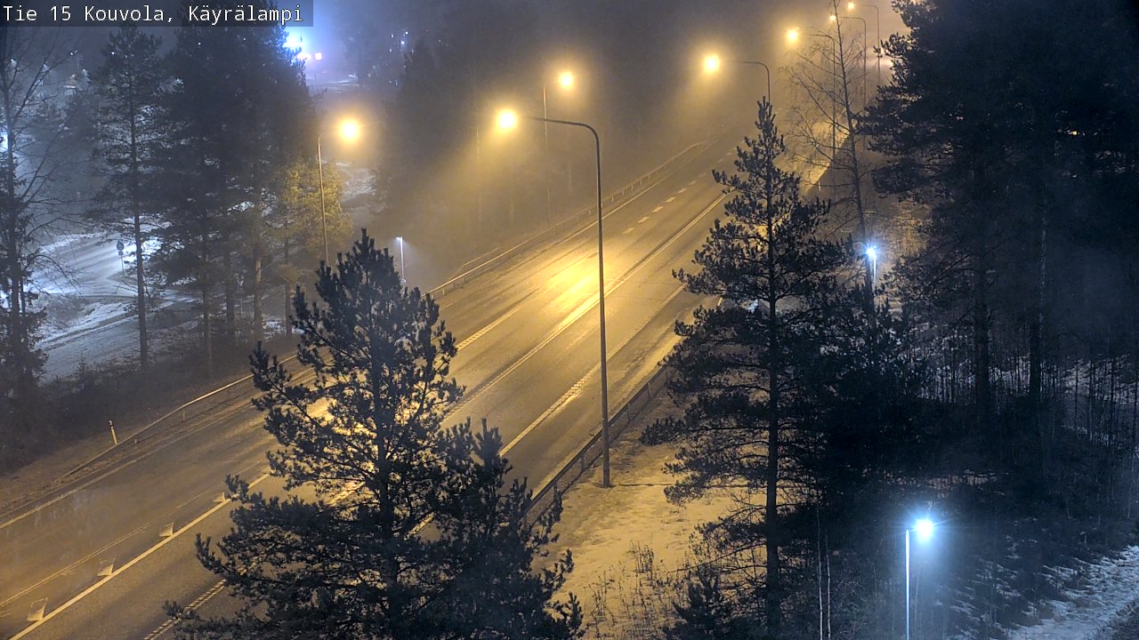 Kelikamerat Kuva Tie 15 Kouvola, Käyrälampi, Kouvola, Kymenlaakso