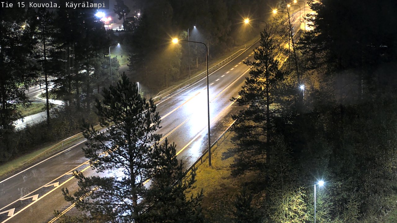 Kelikamerat Kuva Tie 15 Kouvola, Käyrälampi, Kouvola, Kymenlaakso