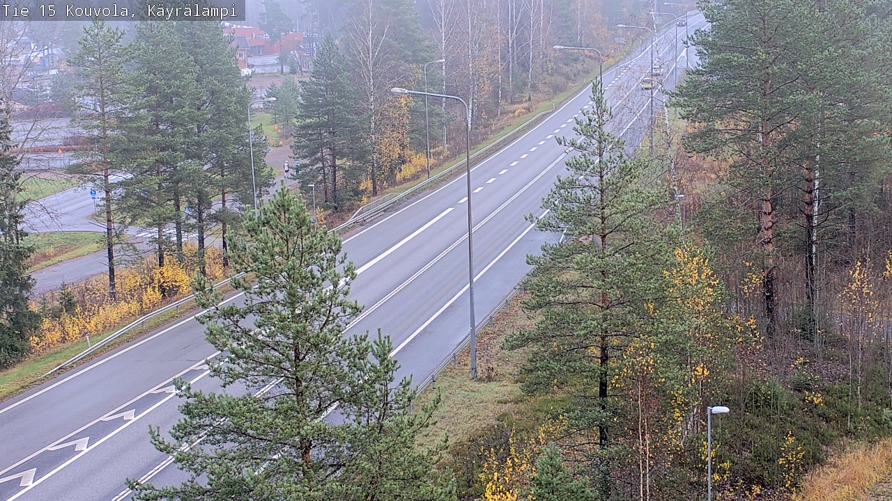 Kelikamerat Kuva Tie 15 Kouvola, Käyrälampi, Kouvola, Kymenlaakso