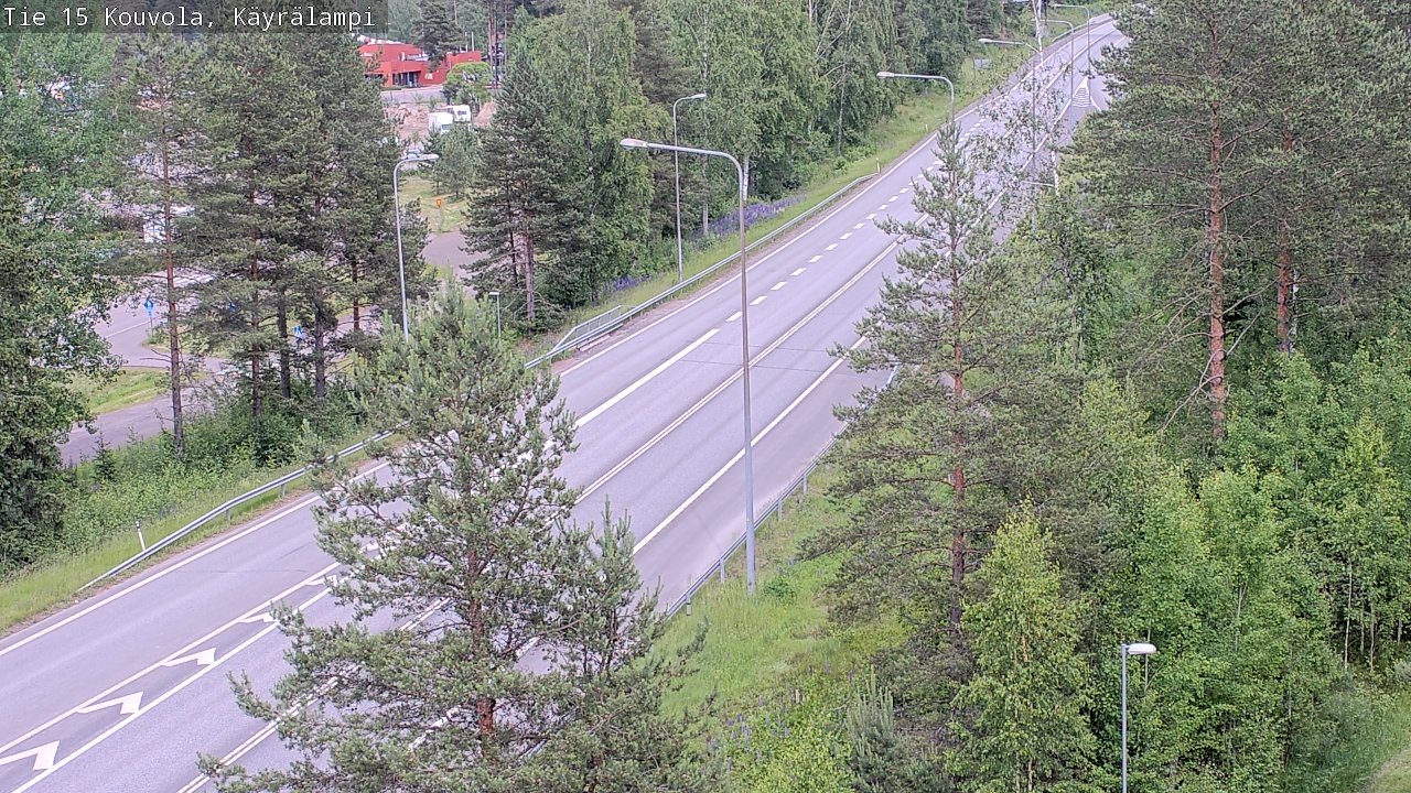 Kelikamerat Kuva Tie 15 Kouvola, Käyrälampi, Kouvola, Kymenlaakso