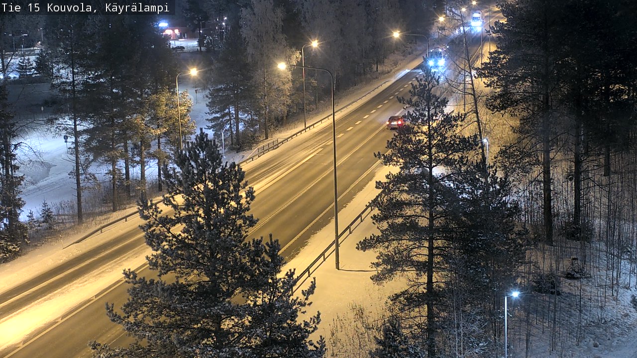 Kelikamerat Kuva Tie 15 Kouvola, Käyrälampi, Kouvola, Kymenlaakso