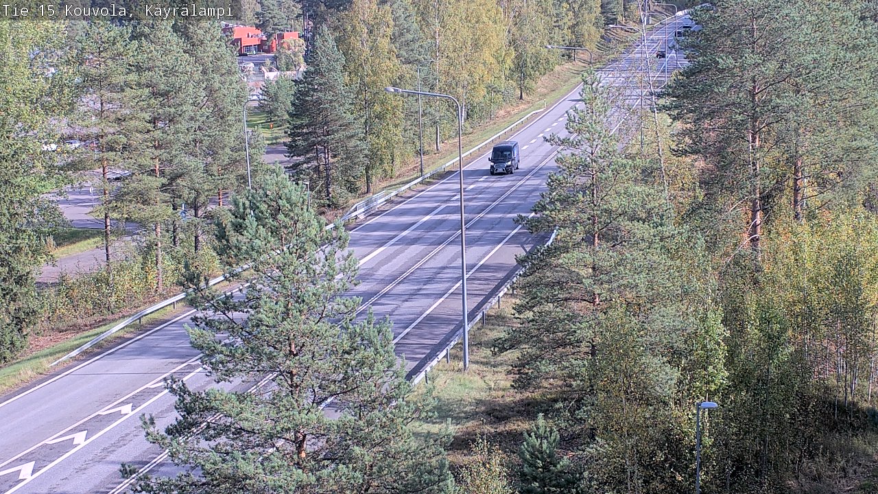 Kelikamerat Kuva Tie 15 Kouvola, Käyrälampi, Kouvola, Kymenlaakso
