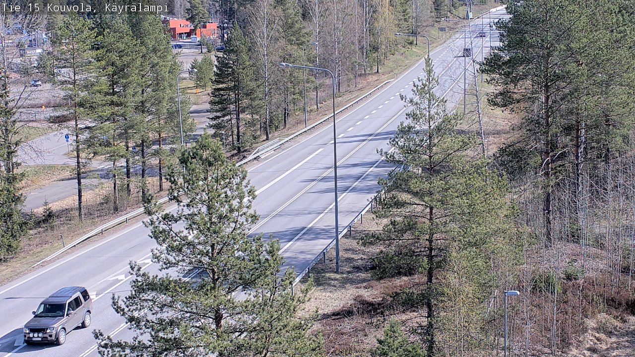 Kelikamerat Kuva Tie 15 Kouvola, Käyrälampi, Kouvola, Kymenlaakso