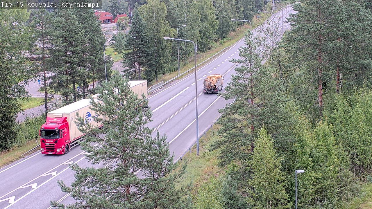 Kelikamerat Kuva Tie 15 Kouvola, Käyrälampi, Kouvola, Kymenlaakso