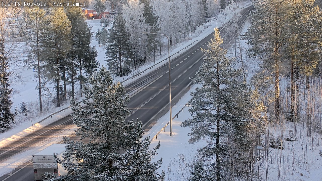 Kelikamerat Kuva Tie 15 Kouvola, Käyrälampi, Kouvola, Kymenlaakso