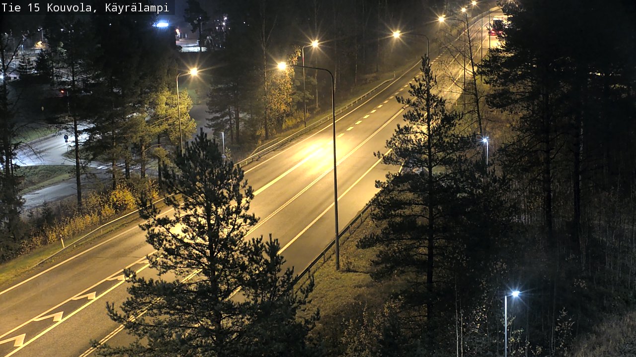 Kelikamerat Kuva Tie 15 Kouvola, Käyrälampi, Kouvola, Kymenlaakso