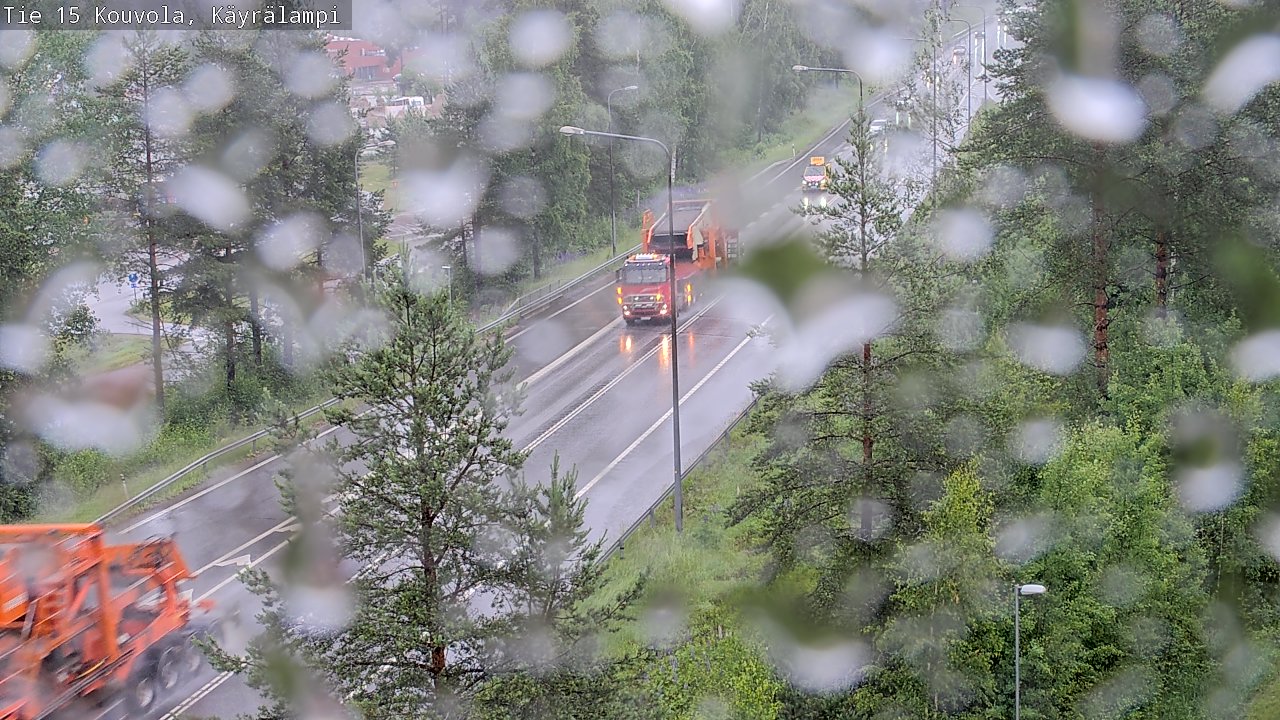 Kelikamerat Kuva Tie 15 Kouvola, Käyrälampi, Kouvola, Kymenlaakso