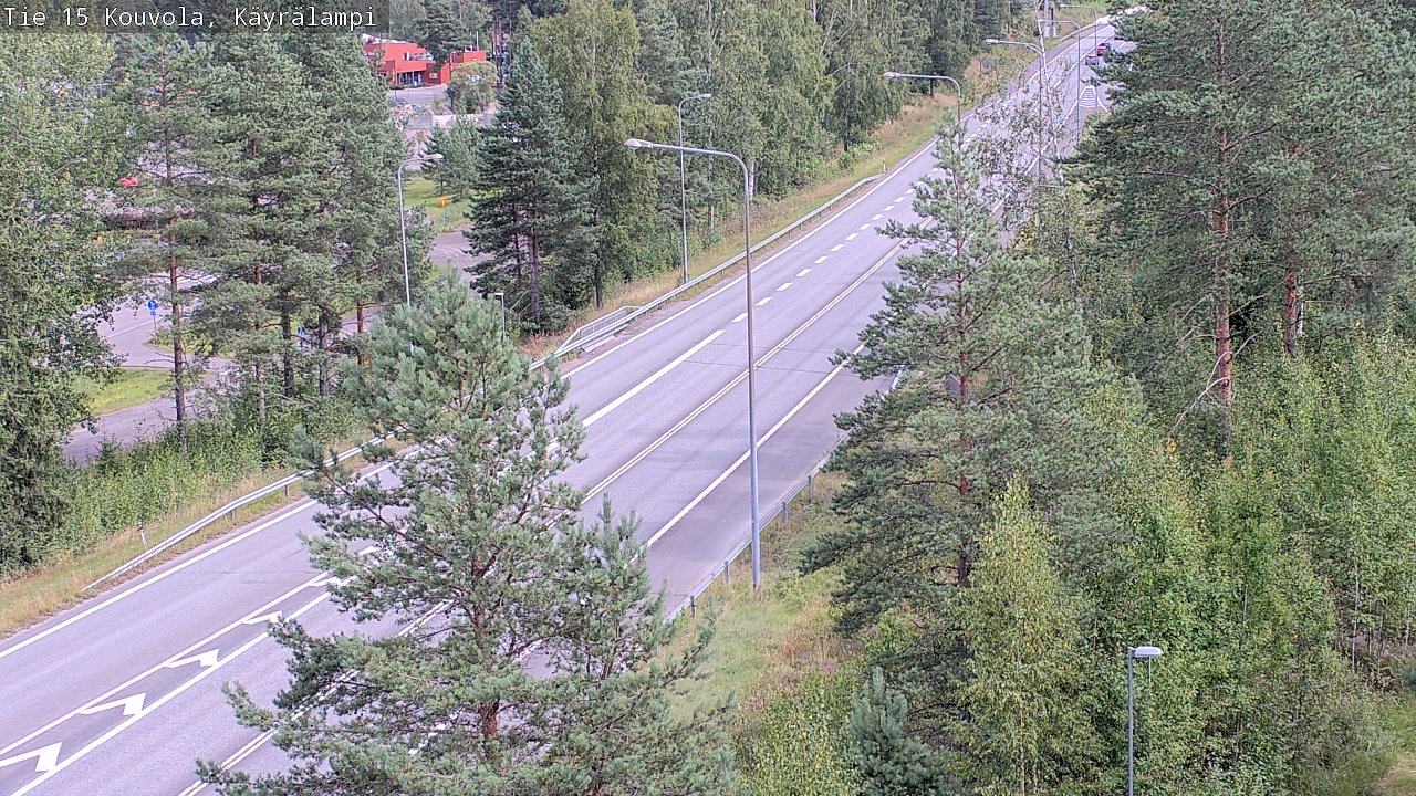 Kelikamerat Kuva Tie 15 Kouvola, Käyrälampi, Kouvola, Kymenlaakso