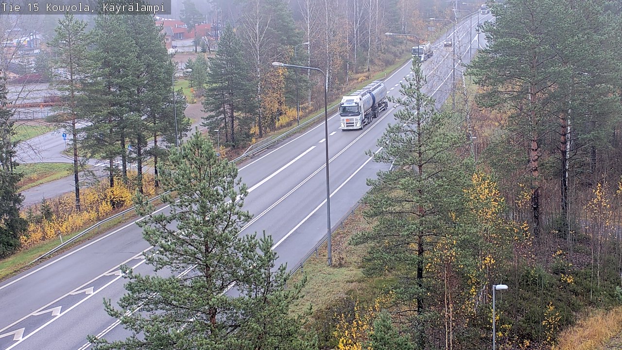 Kelikamerat Kuva Tie 15 Kouvola, Käyrälampi, Kouvola, Kymenlaakso