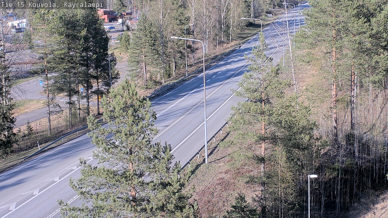 Kelikamerat Kuva Tie 15 Kouvola, Käyrälampi, Kouvola, Kymenlaakso