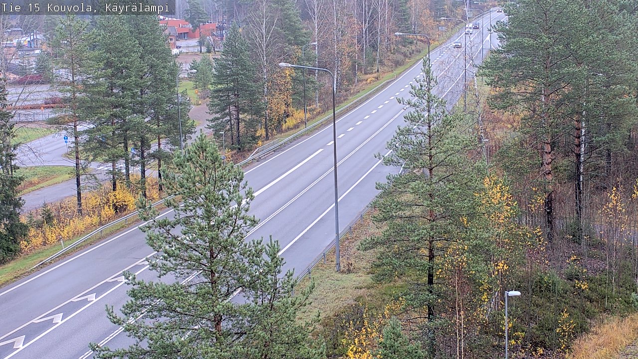 Kelikamerat Kuva Tie 15 Kouvola, Käyrälampi, Kouvola, Kymenlaakso