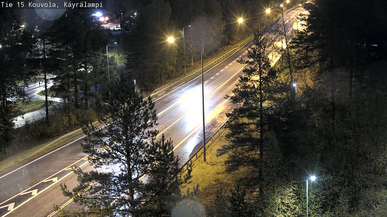 Kelikamerat Kuva Tie 15 Kouvola, Käyrälampi, Kouvola, Kymenlaakso