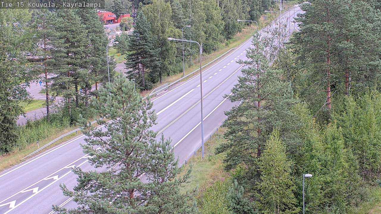Kelikamerat Kuva Tie 15 Kouvola, Käyrälampi, Kouvola, Kymenlaakso