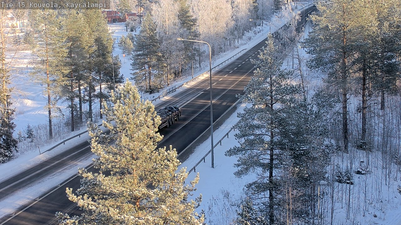 Kelikamerat Kuva Tie 15 Kouvola, Käyrälampi, Kouvola, Kymenlaakso