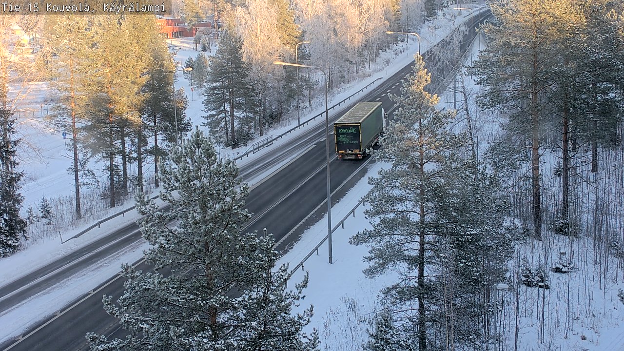 Kelikamerat Kuva Tie 15 Kouvola, Käyrälampi, Kouvola, Kymenlaakso