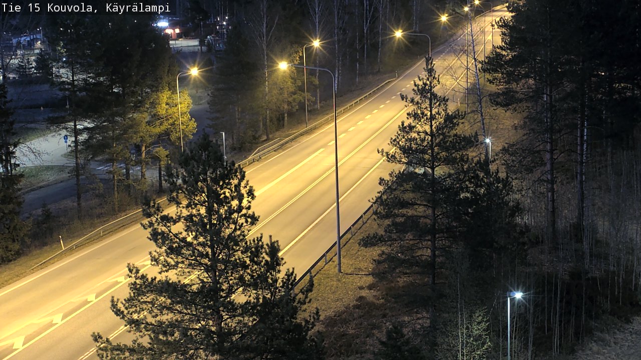 Kelikamerat Kuva Tie 15 Kouvola, Käyrälampi, Kouvola, Kymenlaakso