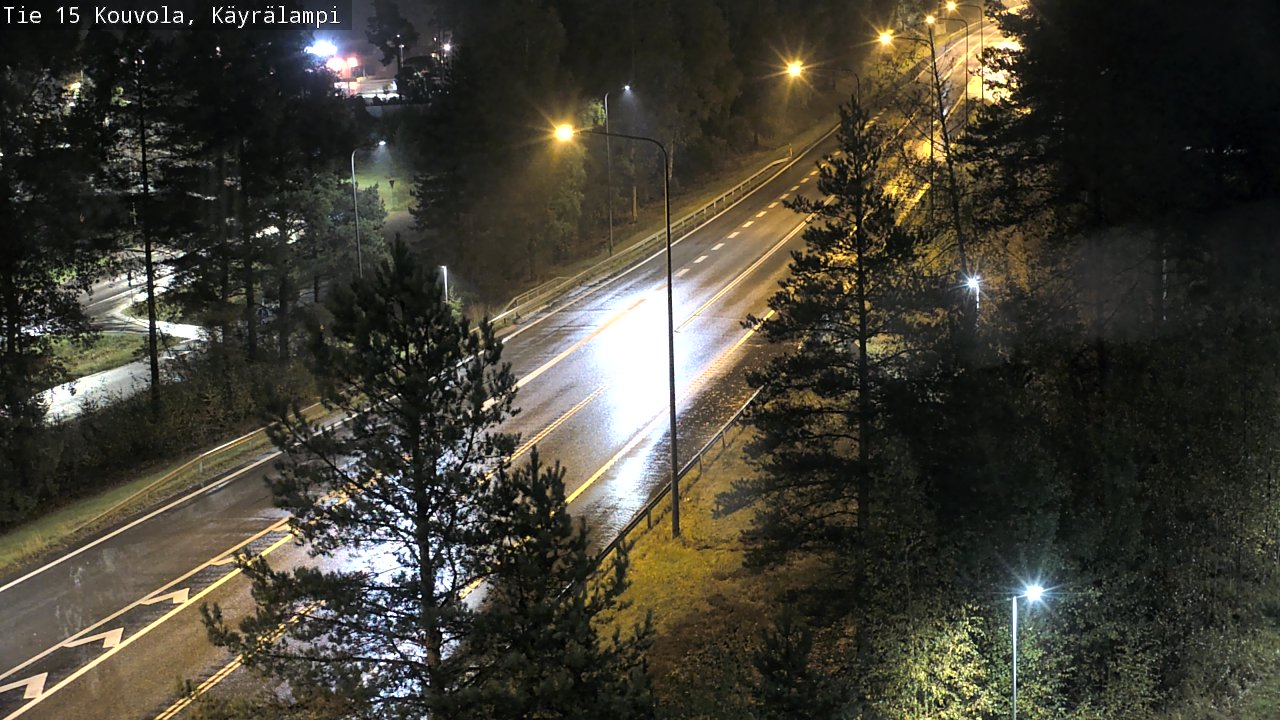 Kelikamerat Kuva Tie 15 Kouvola, Käyrälampi, Kouvola, Kymenlaakso