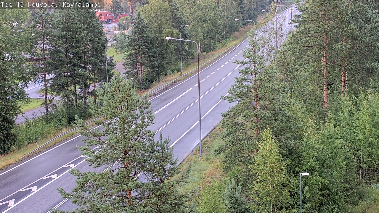 Kelikamerat Kuva Tie 15 Kouvola, Käyrälampi, Kouvola, Kymenlaakso