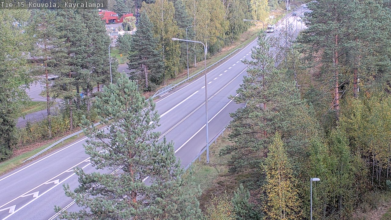 Kelikamerat Kuva Tie 15 Kouvola, Käyrälampi, Kouvola, Kymenlaakso