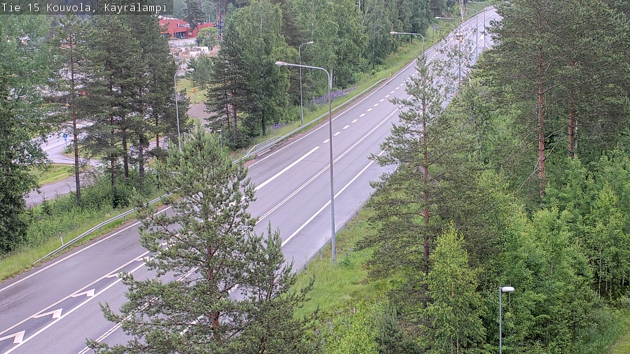 Kelikamerat Kuva Tie 15 Kouvola, Käyrälampi, Kouvola, Kymenlaakso