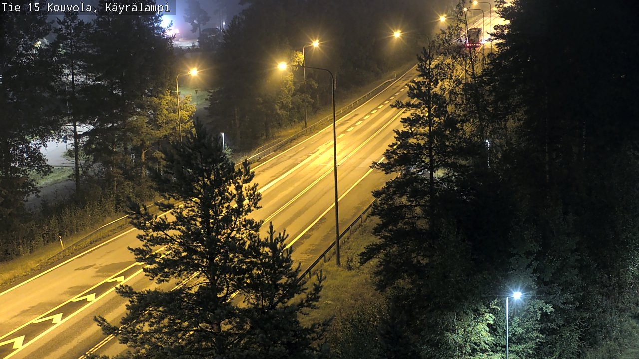 Kelikamerat Kuva Tie 15 Kouvola, Käyrälampi, Kouvola, Kymenlaakso