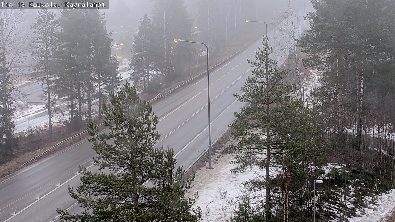 Kelikamerat Kuva Tie 15 Kouvola, Käyrälampi, Kouvola, Kymenlaakso