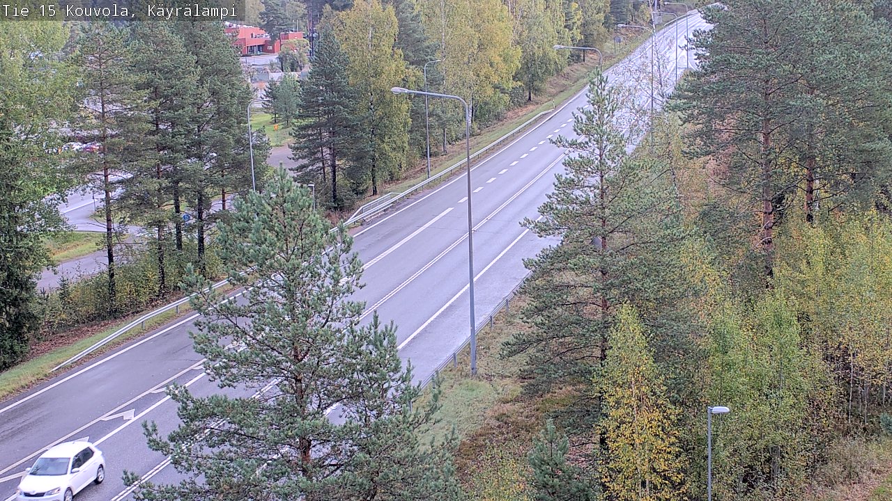 Kelikamerat Kuva Tie 15 Kouvola, Käyrälampi, Kouvola, Kymenlaakso
