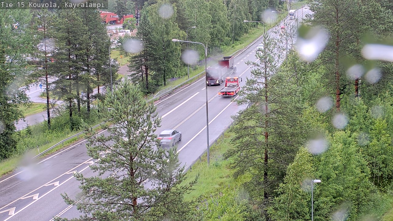 Kelikamerat Kuva Tie 15 Kouvola, Käyrälampi, Kouvola, Kymenlaakso