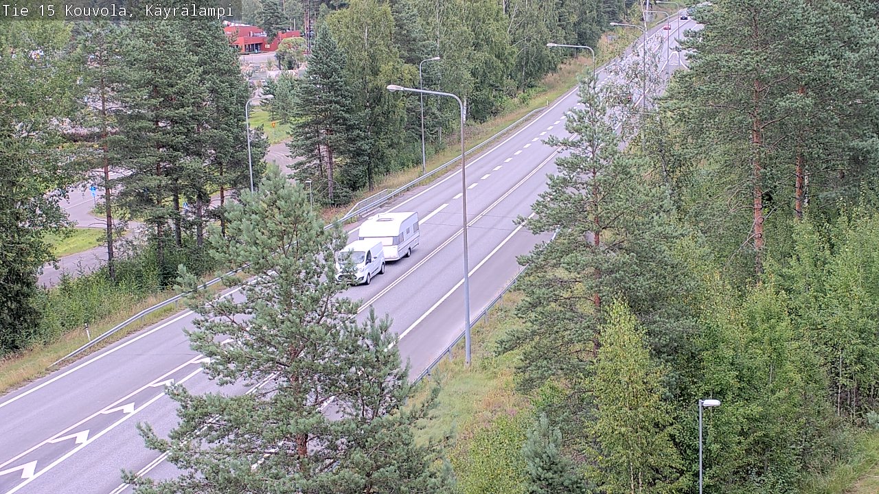 Kelikamerat Kuva Tie 15 Kouvola, Käyrälampi, Kouvola, Kymenlaakso