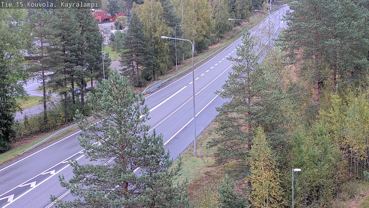 Kelikamerat Kuva Tie 15 Kouvola, Käyrälampi, Kouvola, Kymenlaakso