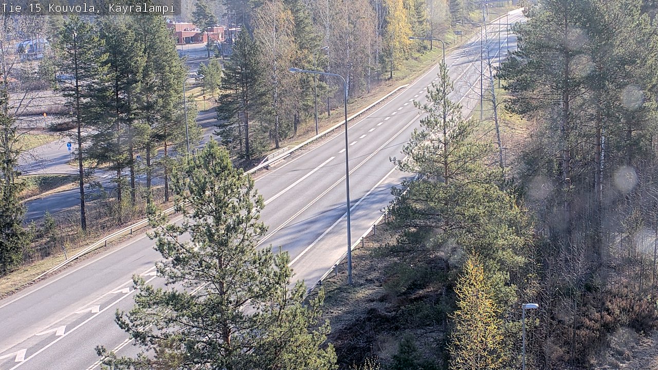 Kelikamerat Kuva Tie 15 Kouvola, Käyrälampi, Kouvola, Kymenlaakso
