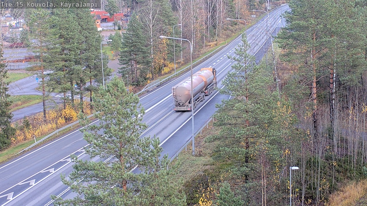 Kelikamerat Kuva Tie 15 Kouvola, Käyrälampi, Kouvola, Kymenlaakso
