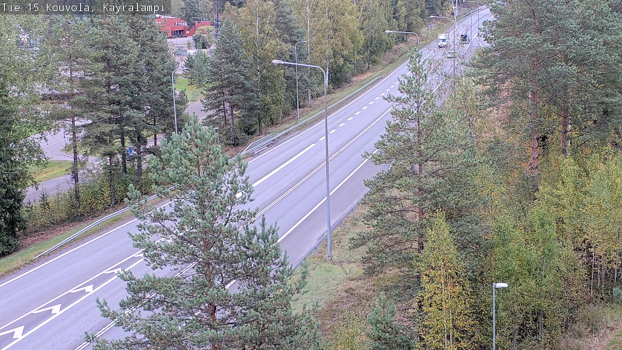 Kelikamerat Kuva Tie 15 Kouvola, Käyrälampi, Kouvola, Kymenlaakso