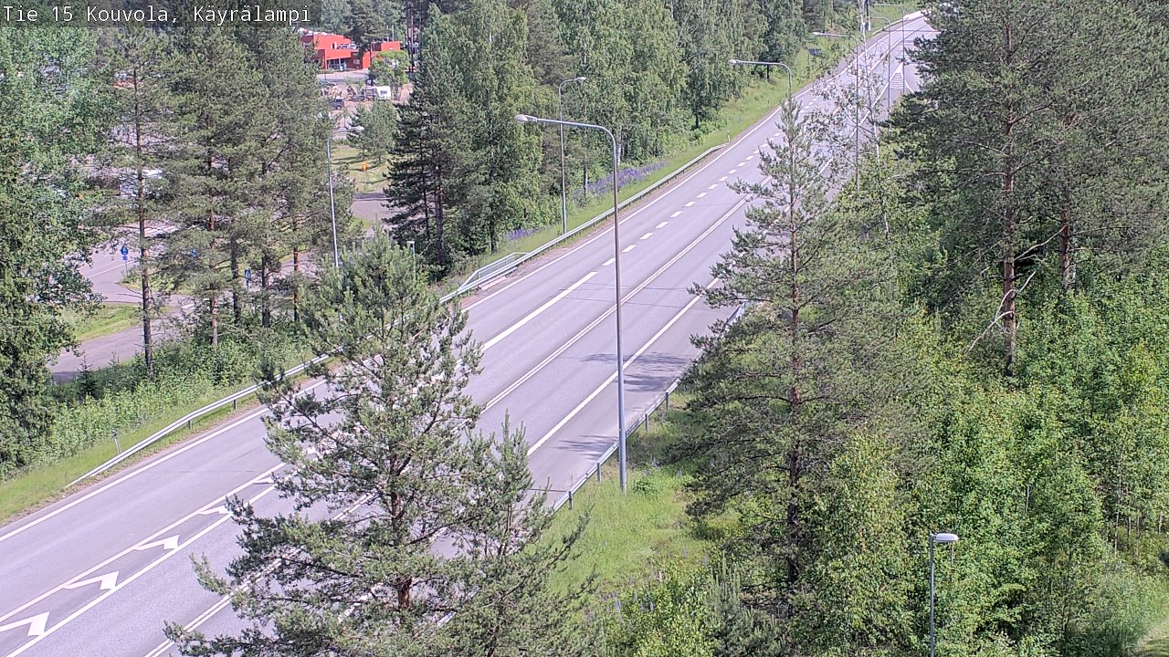 Kelikamerat Kuva Tie 15 Kouvola, Käyrälampi, Kouvola, Kymenlaakso